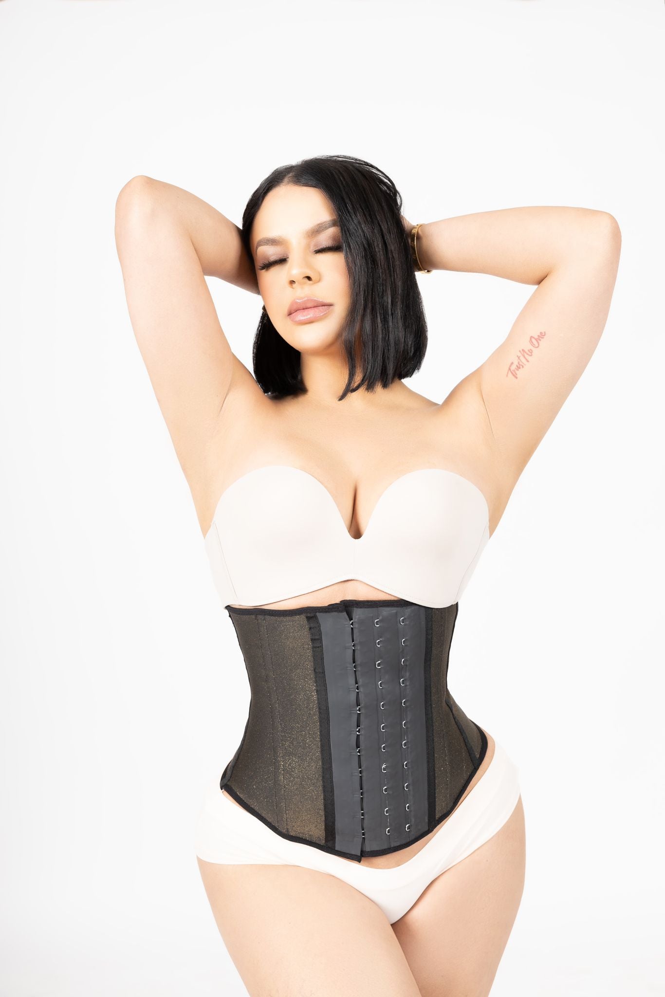 2552 Golden Latex Waist Cincher