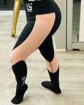 Luxury Sport Black/Salmon Legging