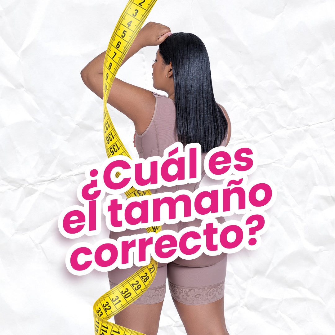 Escoge el tamaño correcto de tu Faja o Brasier